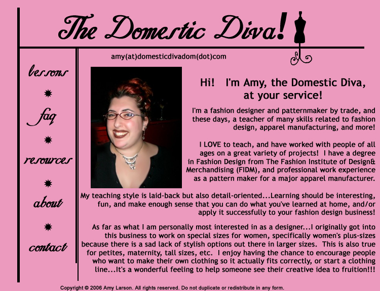 About The Domestic Diva